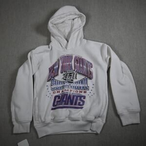 NY Giants Super Bowl XLII Hoodie (2007) - Youth XS or 7/8